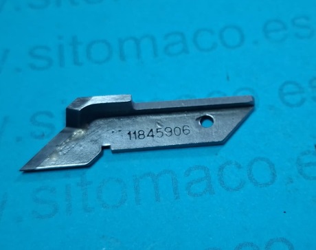 CUCHILLA INFERIOR REMALLADORA JUKI MOD. 2300,2304,2314,2316,2514 CUCHILLA INFERIOR REMALLADORA JUKI MOD. 2300,2304,2314,2316,2514